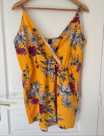 Combi-short jaune