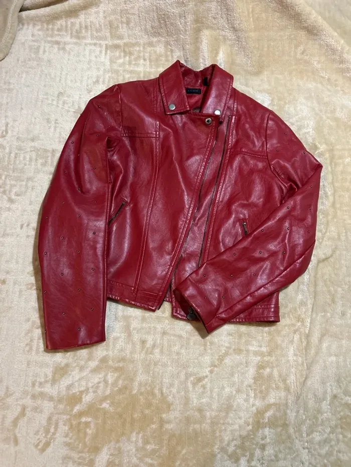 Veste en cuir