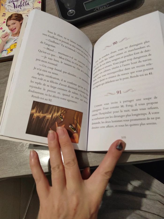Livre La rose écarlate- Le mystère des 8 éventails - photo numéro 4