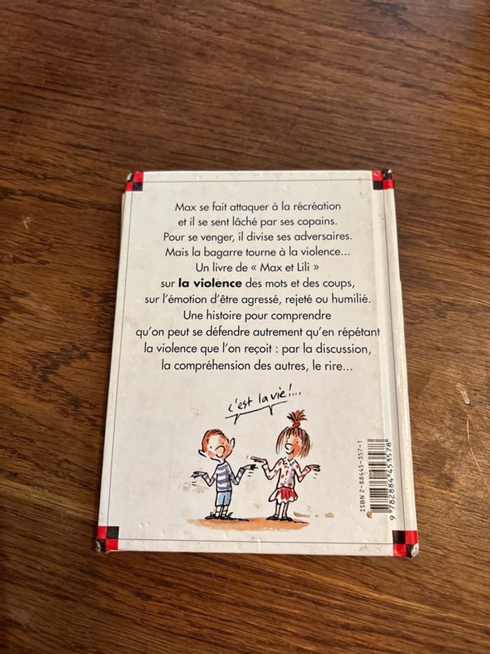 Livre Max se bagarre - photo numéro 2
