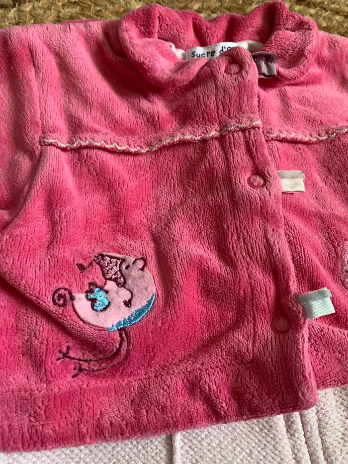 Combinaison rose Sucre d’orge 9 mois - photo numéro 2
