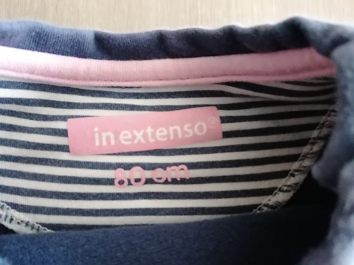 Robe sweat manches longues 80 cm - photo numéro 4