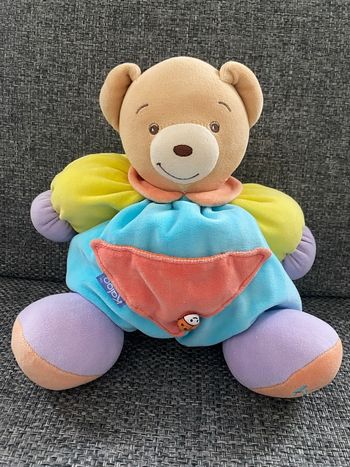 Doudou ours boule kaloo 30 cms 