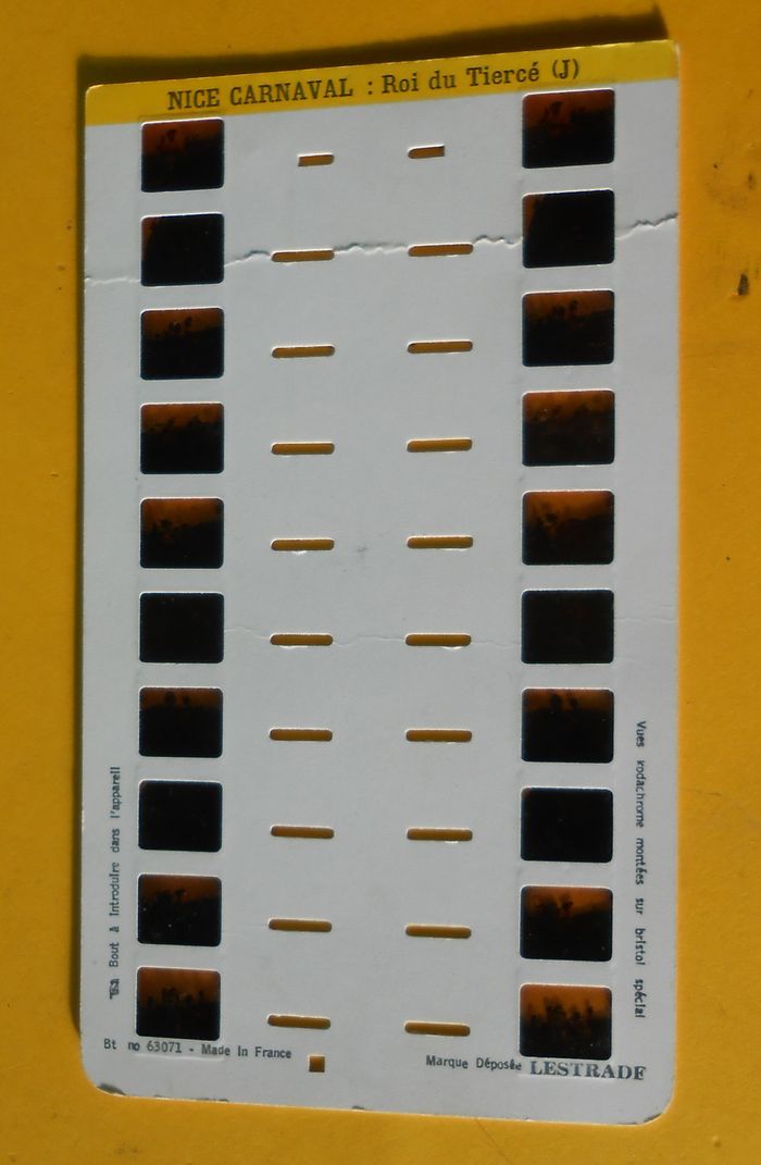 lot 5 cartes stéréoscopique Listrade Nice carnaval - photo numéro 4