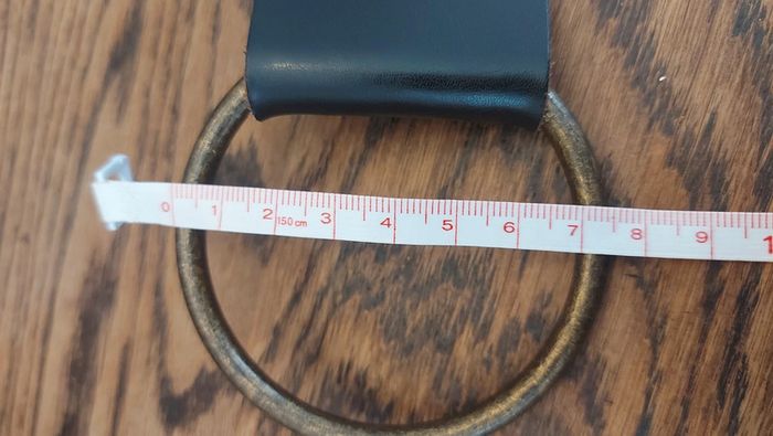 Ceinture en cuir marron 90cm - photo numéro 15
