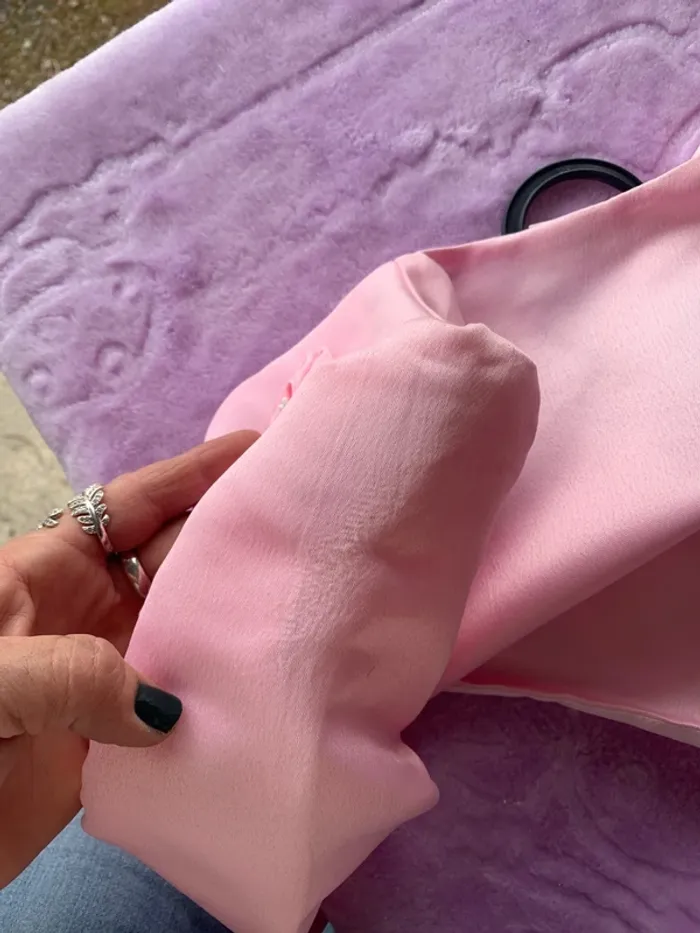 Veste boléros mariage cérémonie taille 6 ans fille , rose - photo numéro 3