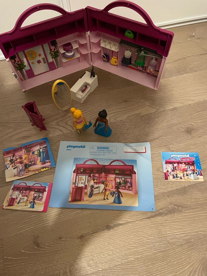 Playmobil magasin transportable 6862 - photo numéro 2