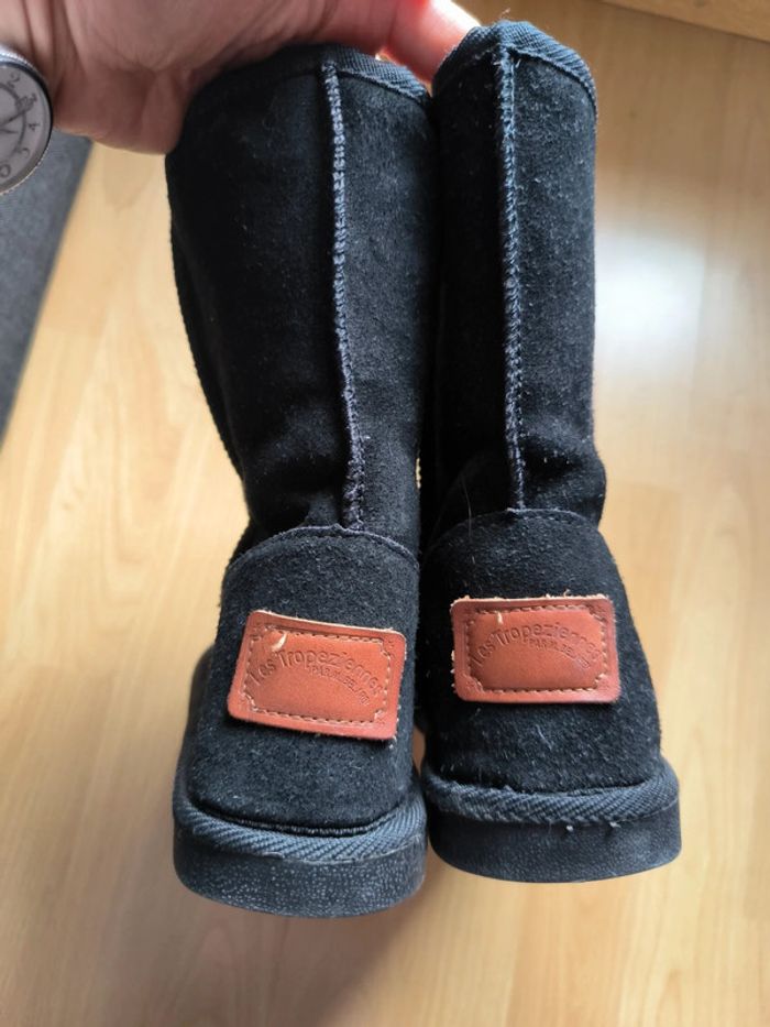 Bottes fourrées noires les tropéziennes pointure 38 - photo numéro 3