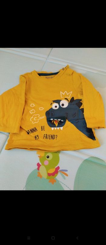 Tee shirt 12  mois