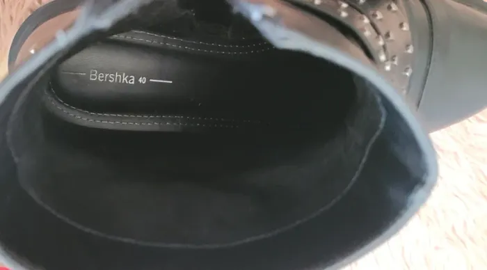 Bottines noires bershka - photo numéro 8
