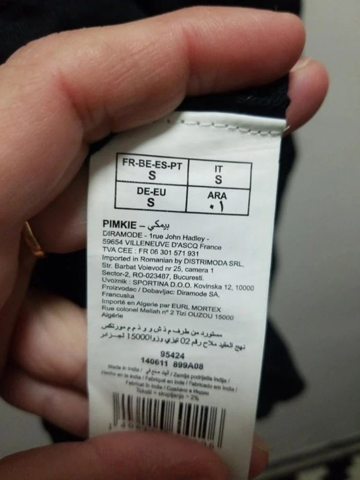 Combishort dos nu noire Pimkie - photo numéro 9
