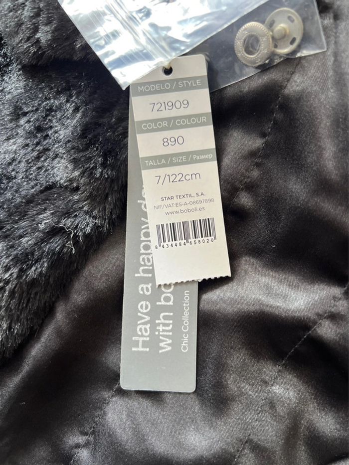 Petite veste fille en fourrure 7 ans - photo numéro 4