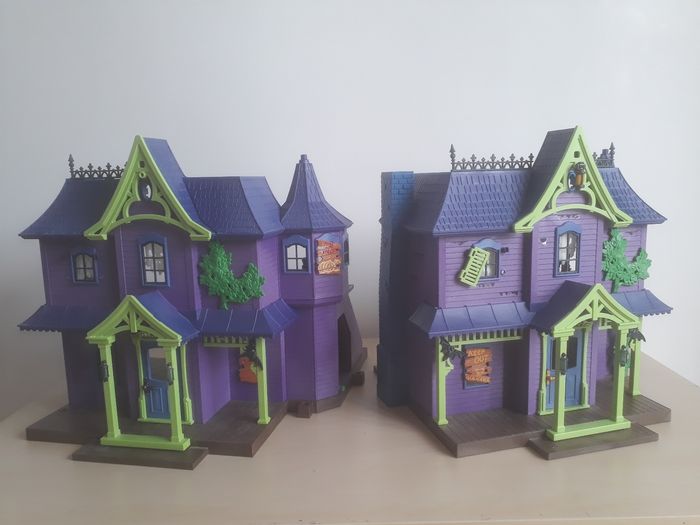 Lot de 2 manoirs hantées Scooby Doo - articles en parfait état - photo numéro 3