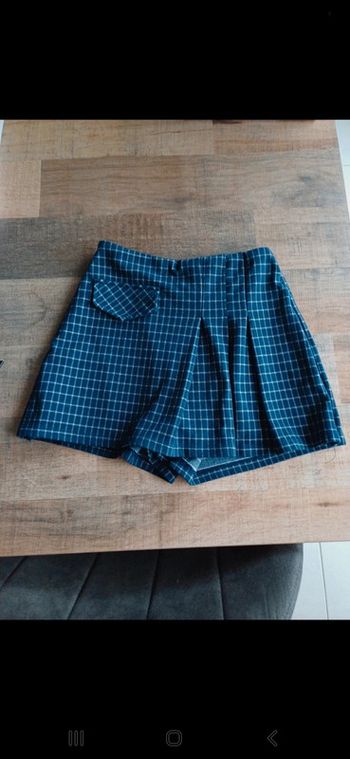 Jupe short à carreaux zara 11 12 ans 152 cm