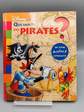 Livre animé Disney que sais-tu des pirates