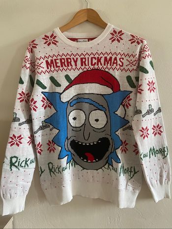 Pull de Noël Rick et Morty