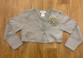 Boléro gris fille 6 ans