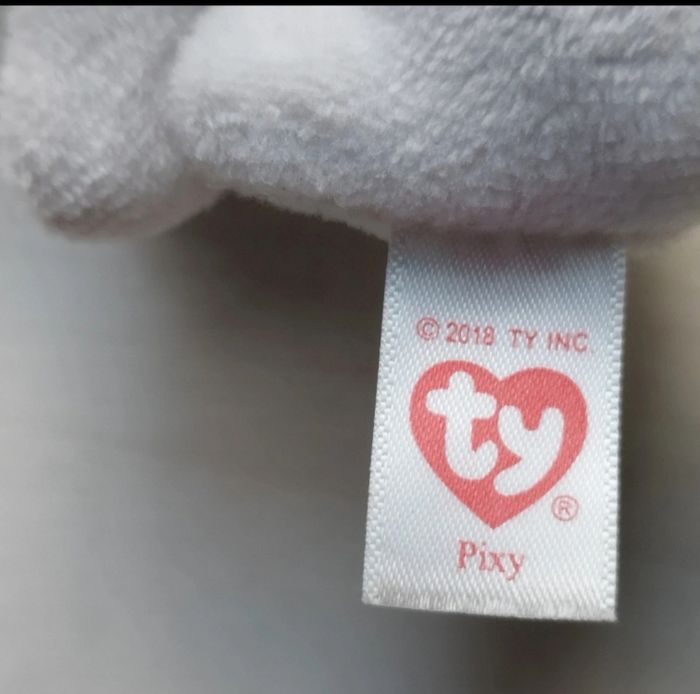 Peluche porte clés licorne TY PIXY - photo numéro 8