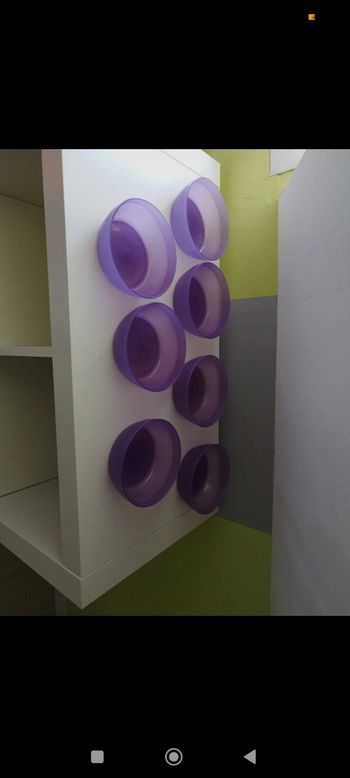 Lot de bol en plastique