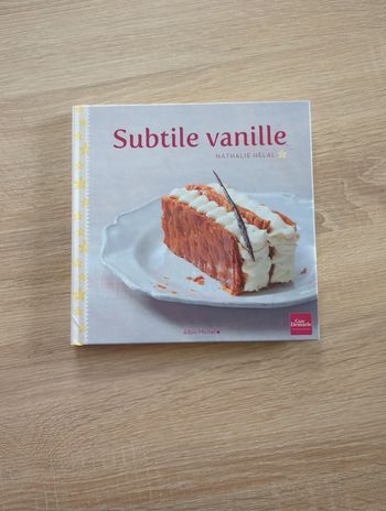 Livre recettes vanille