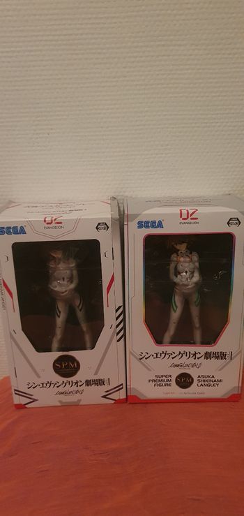 Lot figurines Asuka evangelion