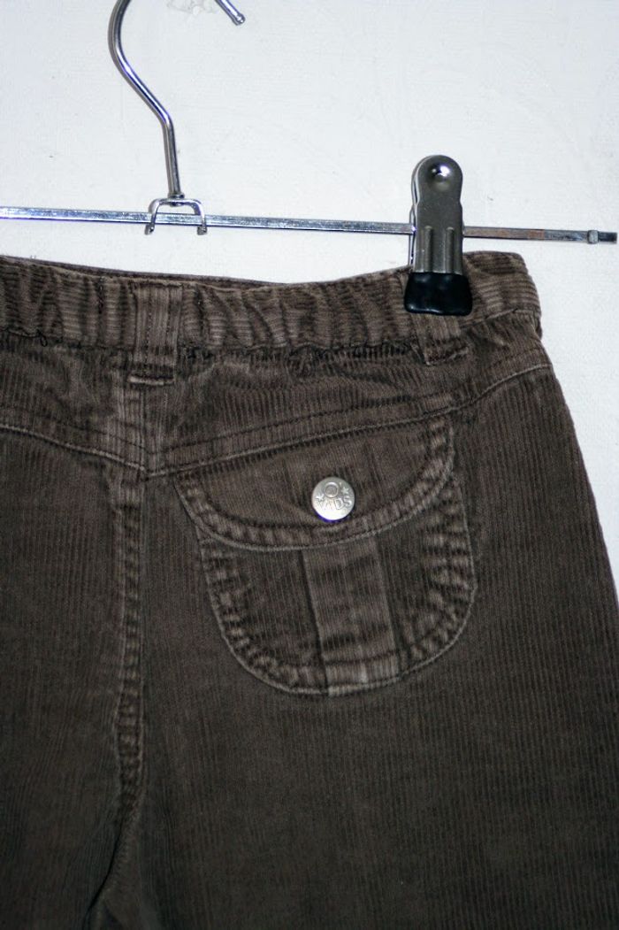Bermuda velours marron O'Kids 5 ans - photo numéro 5