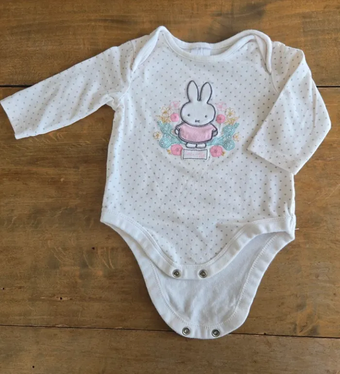 Body hiver Miffy fille 0-3 mois