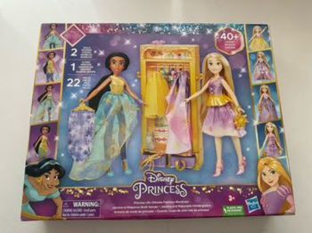Lot de 2 barbies princesse Disney avec accessoires