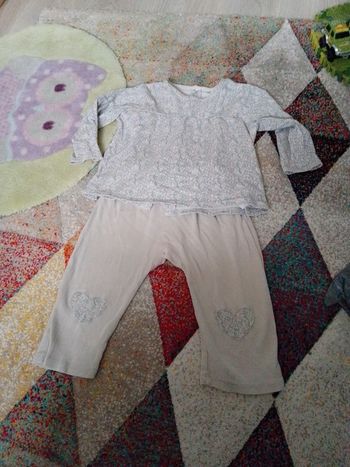 Pyjama coton 2 ans fille
