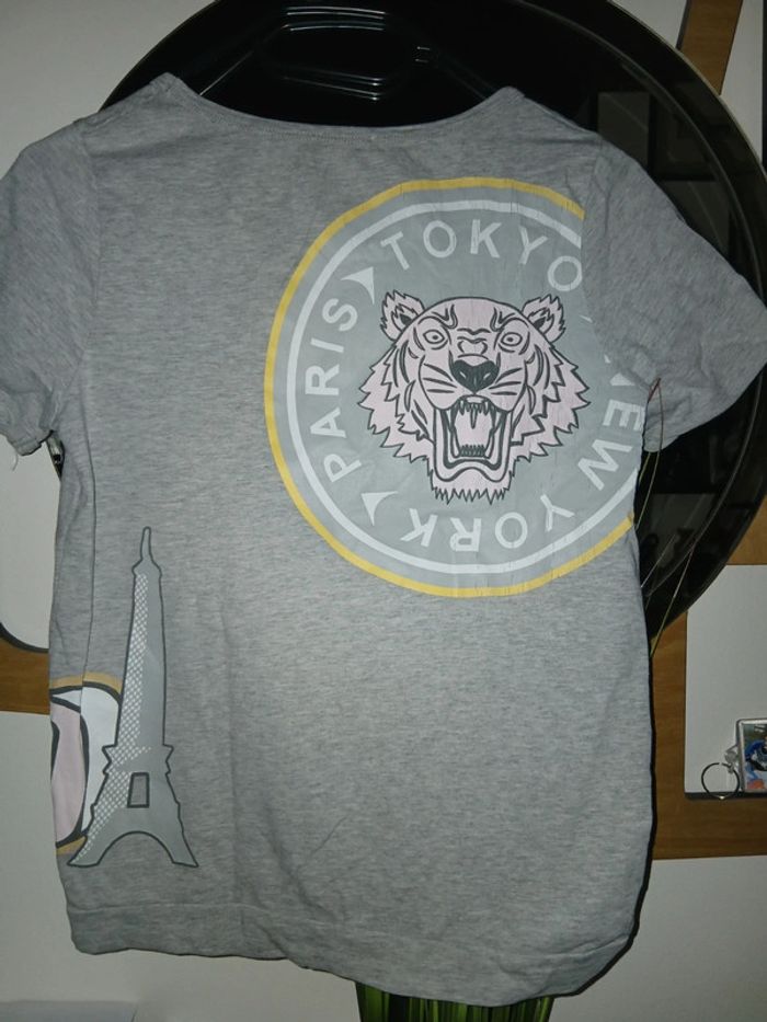T-shirt kenzo taille 12 ans - photo numéro 3