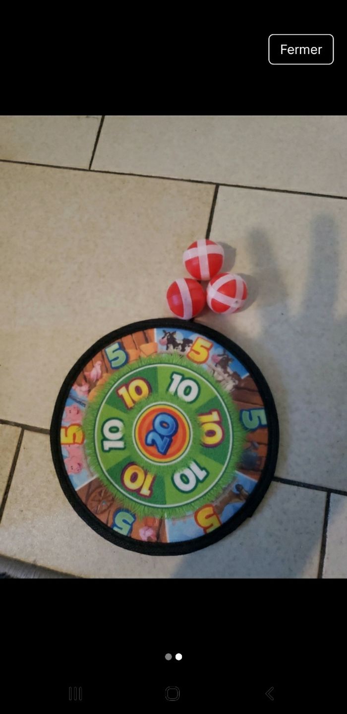 Cible avec balle à scratch - photo numéro 2