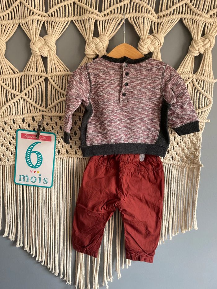 Ensemble pull + pantalon t.6m. - photo numéro 2