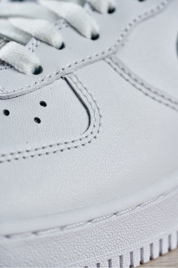 Nouvelles baskets Nike Air Force 1 Low 07, unisexe, Air Force 1 blanc pur. - photo numéro 8