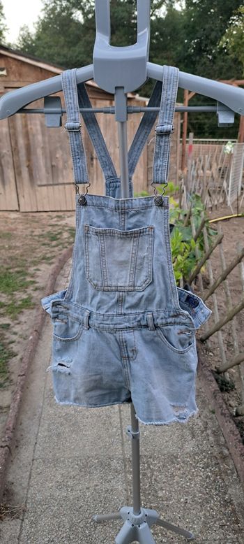 Salopette short fille