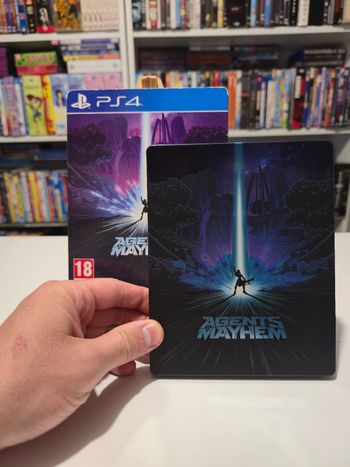Jeu PS4 avec Steelbook Agents of Mayhem
