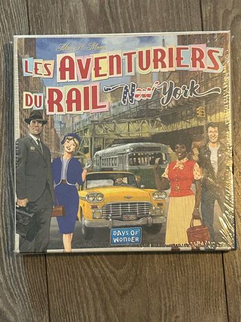 Jeu les aventuriers du rail New York neuf 