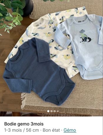 Bodies gemo 3 mois