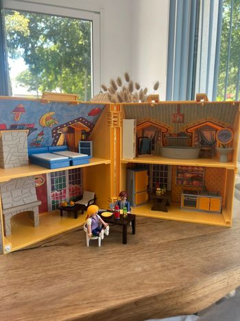 Maison transportable playmobil 🌸