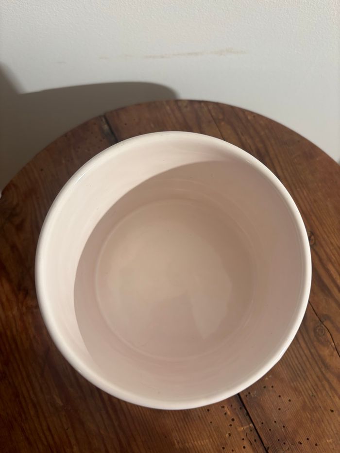 Grand beurrier à eau poterie La rochelle 1984 signé - photo numéro 7