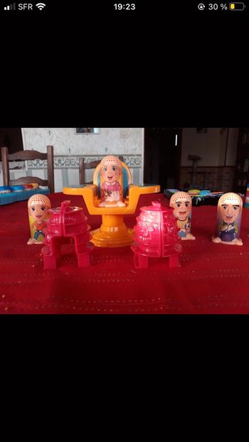 Salon de coiffure  jeu pate a modeler