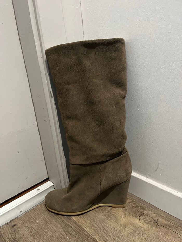 Bottes talons compensés IKKS 39 - photo numéro 6