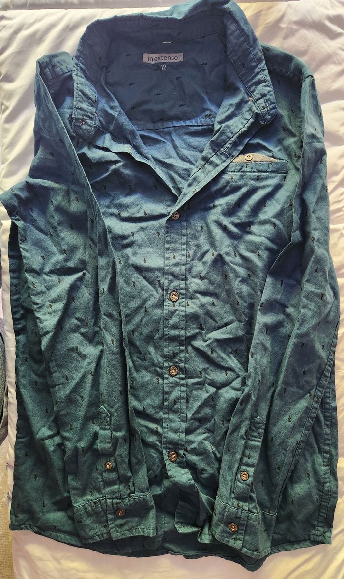 Lot chemises 12 ans - photo numéro 2