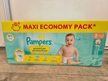 Couches Pampers prenium protection taille 3