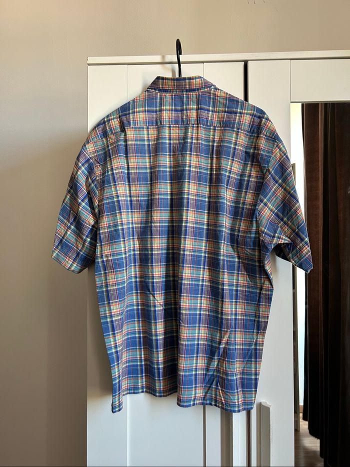 Chemise bleu à carreaux Homme Les 3 Lords Tailles XL-XXL - photo numéro 5