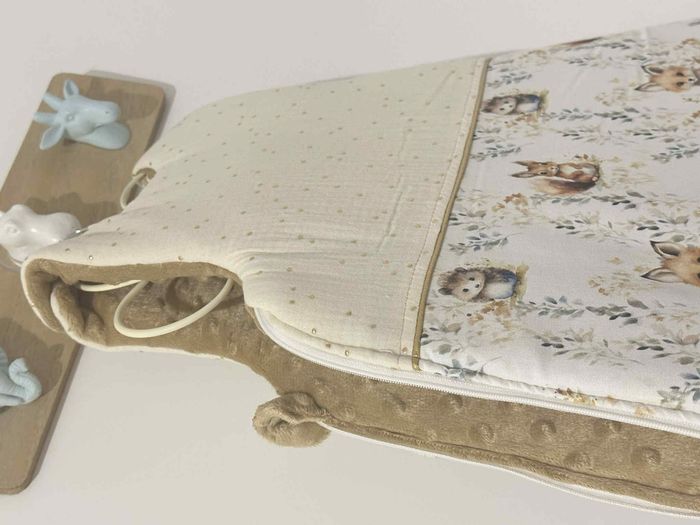 Gigoteuse hiver animaux de la forêt naissance/6 mois - photo numéro 3