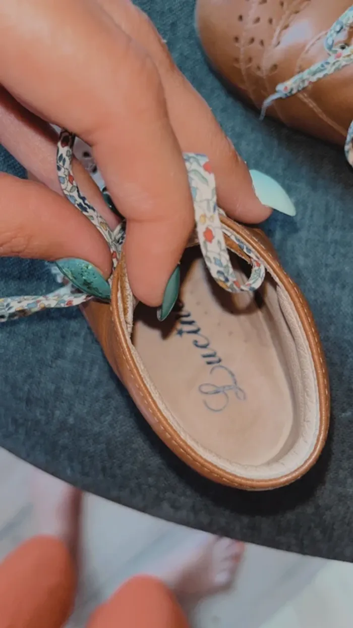 Chaussure en cuir Lucine - photo numéro 7