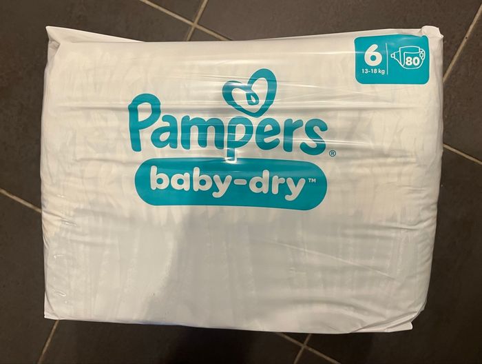Pampers taille 6