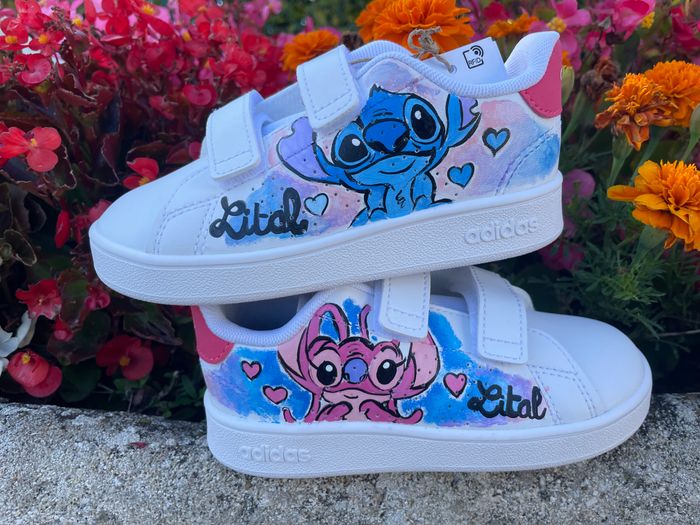 Basket Customisées Stitch - photo numéro 2