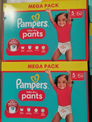 Lot pampers pants taille 5