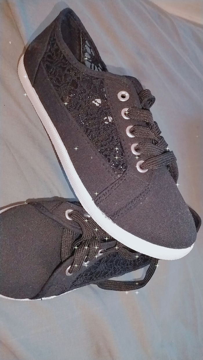 Basket adidas noire - photo numéro 2